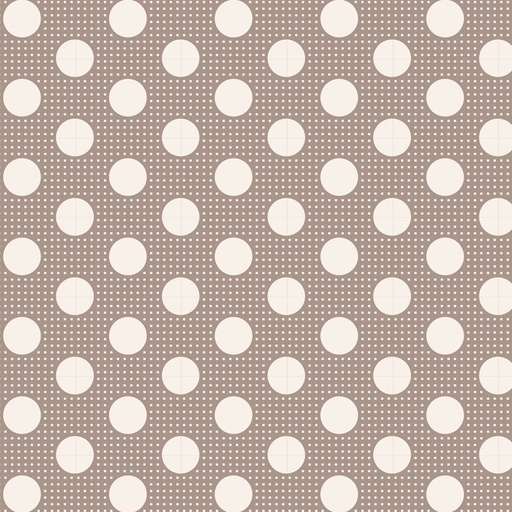 Tilda Chambray Medium Dots Grey