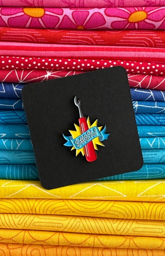 [SASSPINRIPPER] Seam Ripper Enamel Pin