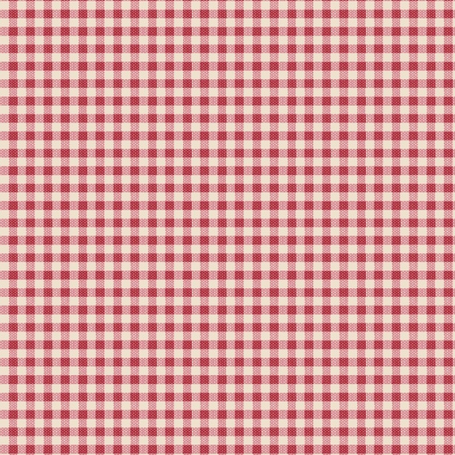 Tilda Creating Memories Gingham Red 160087