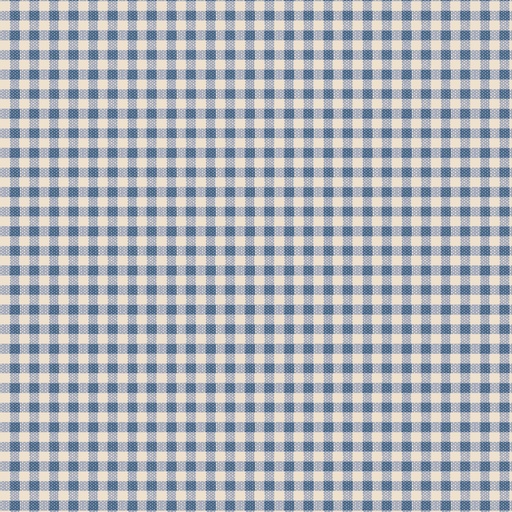 Tilda Creating Memories Gingham Blue 160073