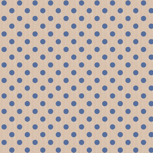Tilda Creating Memories Polkadot Blue 160071
