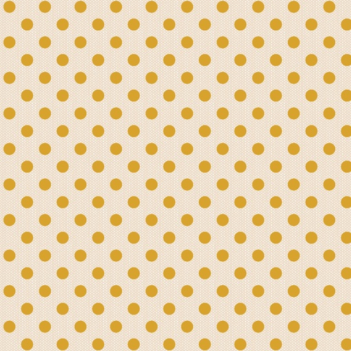 Tilda Creating Memories Pokadot Yellow 160064