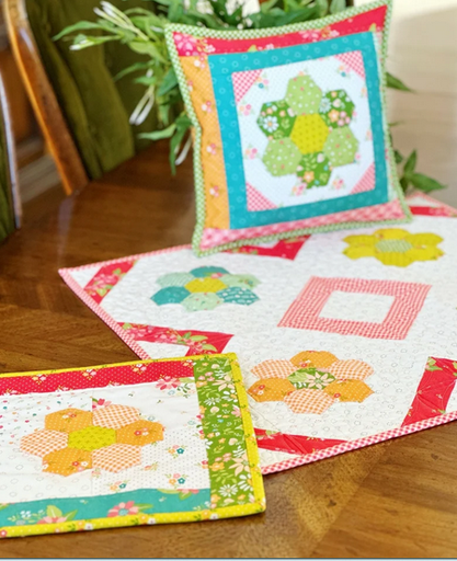[242] Flower Garden Medley Pattern