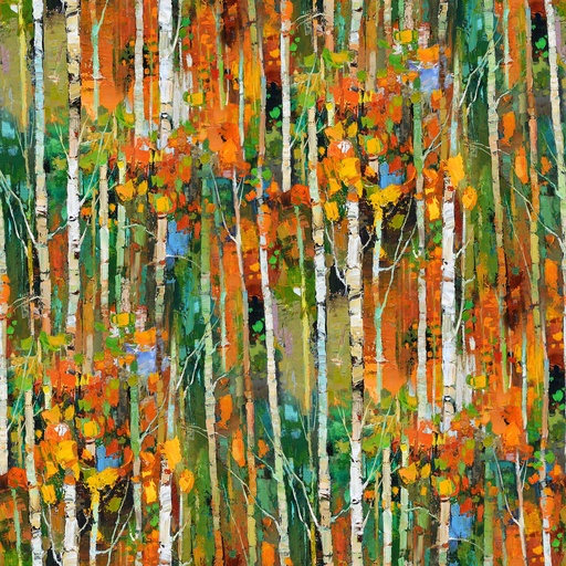 [DP2725254] Silent Lake Autumn Trees DP27252-54