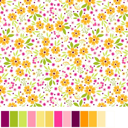 [17101-03] Among the Wildflowers Poppies Buttercup