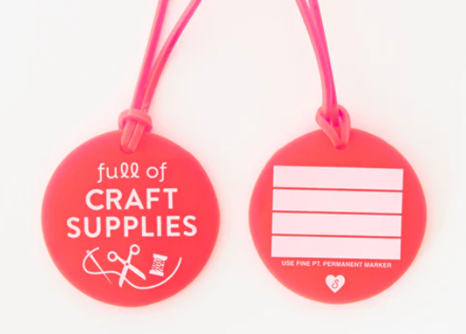 [LT01] Full of Craft Supplies Luggage Tag