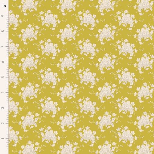 [100590] Tilda Sunday Brunch White Flower Sour Yellow