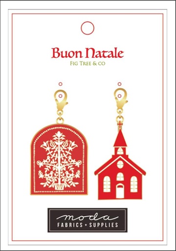 [FT189] Buon Natale Zipper Pull