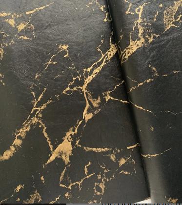 [BLKGOLVIN] Black & Gold Marble Vinyl