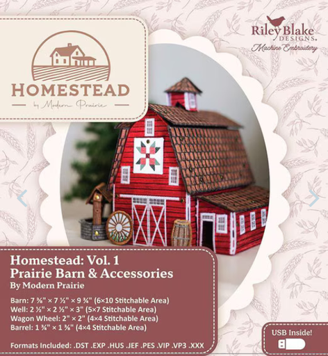 [ME207PH0125] Homestead Prairie Barn & Accessories Volume 1