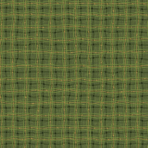 [1715440] Autumn Breeze Rambling Plaid Green