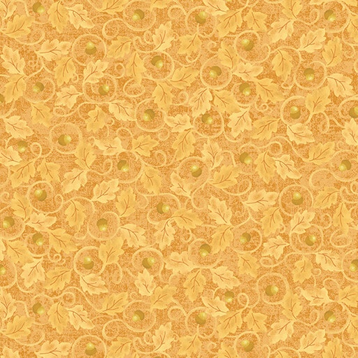 [1715130] Autumn Breeze Acorn Twirl Gold