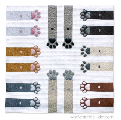 [WCS025] Paws Up! Quilt Pattern