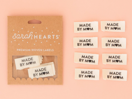 [LC215] Made by Mom Organic Cotton Labels