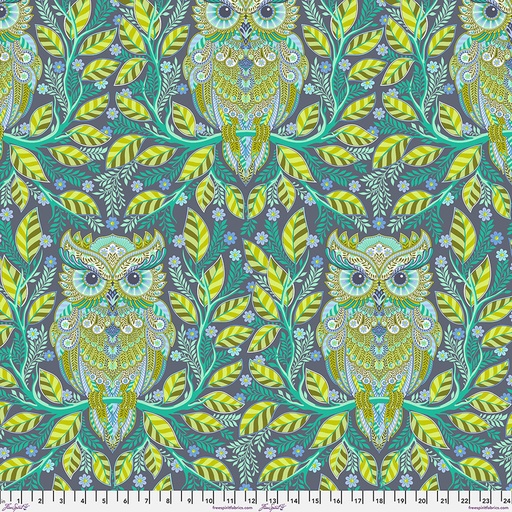 Tula Pink Full Moon Forest II Hootie Patootie Starlight
