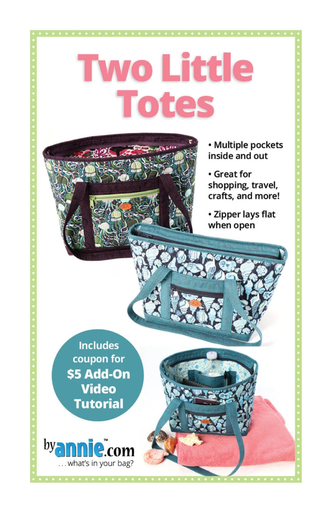 [PBA314] Two Little Totes Pattern