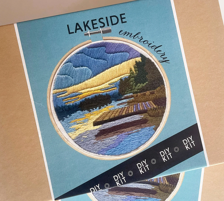 [KWEMB0019] Lakeside Embroidery Kit