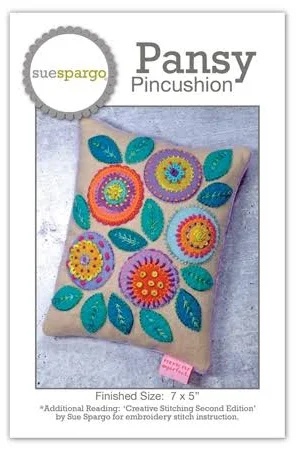[PATT1111] Pansy Pincushion Pattern