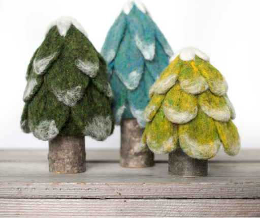 [FSKSET] Evergreen Trees Needle Felting Kit