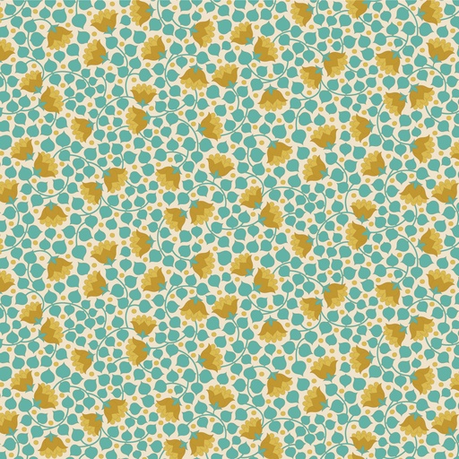 [110126] Tilda Wallflower Bellflower Teal
