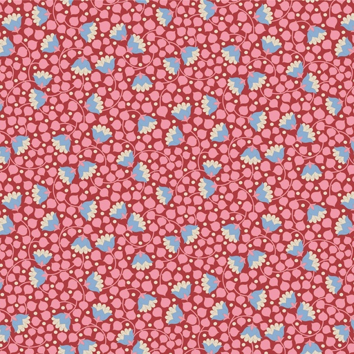 [110129] Tilda Wallflower Bellflower Pink