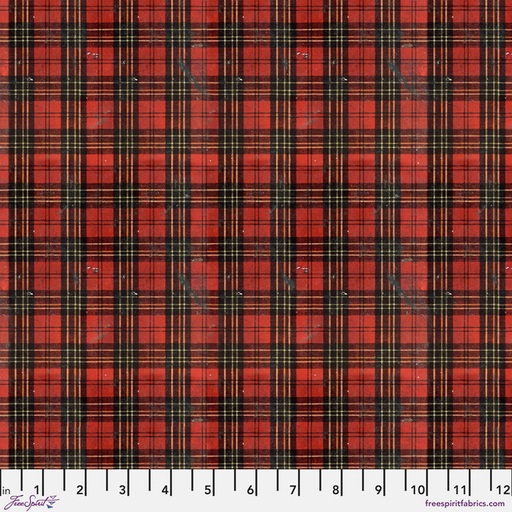 [PWTH338.CHRISTMAS] Seasonal Palette Christmas Worn Plaid