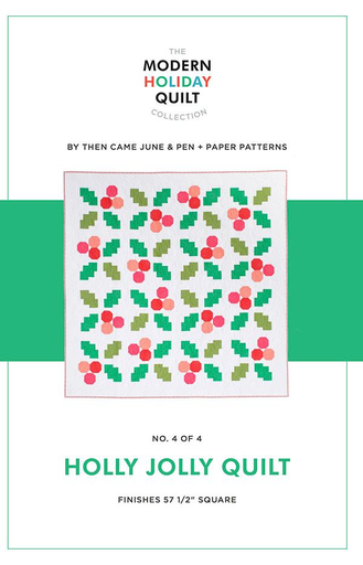 [PPPMHQ04] Holly Jolly Quilt Pattern