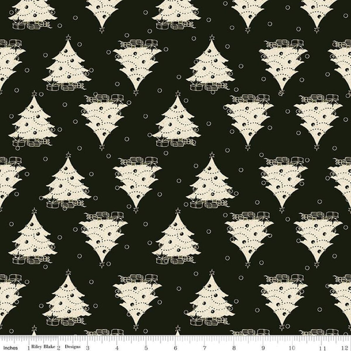 [C16286] Classic Christmas Black Trees