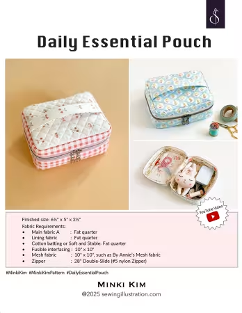 [SI-BP10] Daily Essential Pouch Pattern