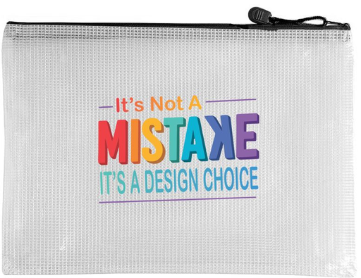Project Bag: It's Not a Mistake It's a Design Choice