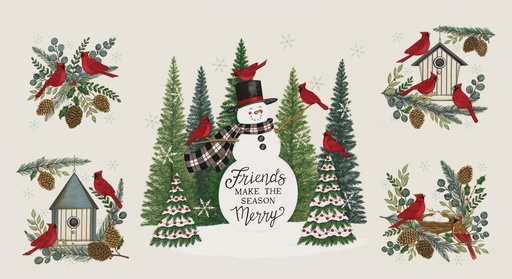 [5613911] Winter Friends Panel 56139 11
