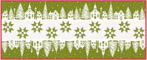Christmas Village Runner Kit in Green