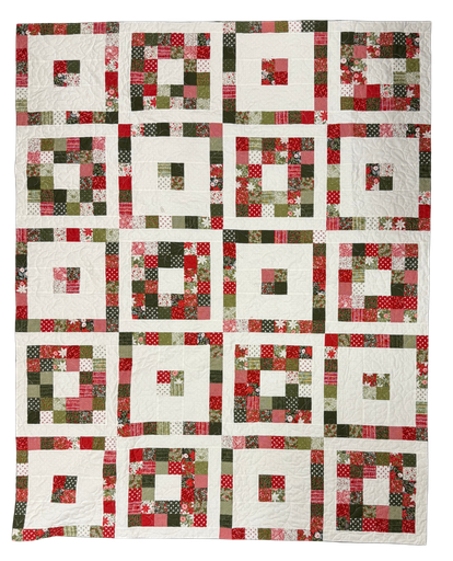 Berry and Pine Squared Quilt Kit