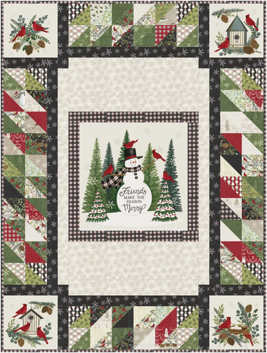 Friends Make The Season Merry Quilt Kit