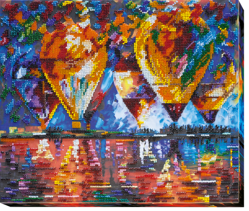 [AB-442] Air Balloons Bead Embroidery Kit