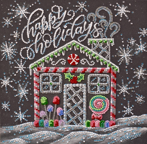 [AMB-071] Icing Sugar Bead Embroidery Kit