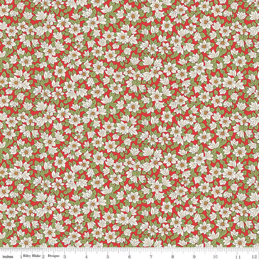 [01667434A] Festive Greetings Peaceful Poinsettias