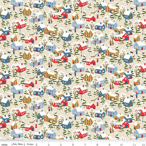 [01667430A] Festive Greetings Festive Village