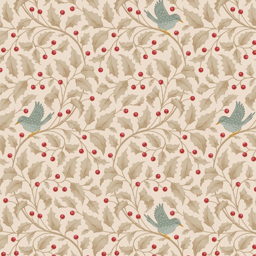[100636] Tilda Merry Little Christmas Holly Clay