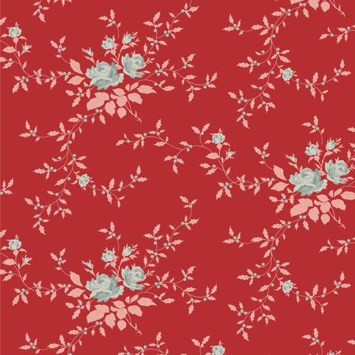 [110139] Tilda Merry Little Christmas Noel Red
