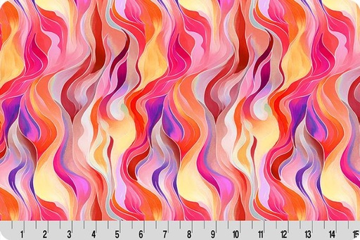 [SF44047] Quilting Cuddle Wanderlust Rainbow  Pink