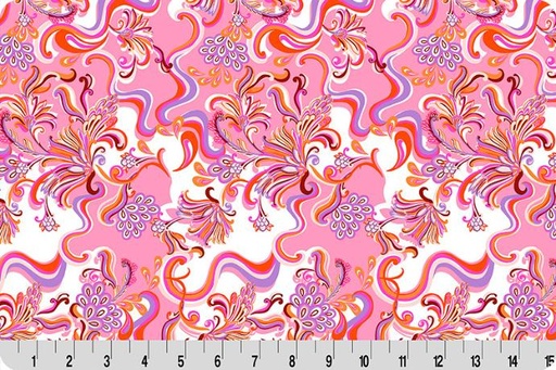 [SF44095] Quilting Cuddle Wanderlust Paisley  Pink