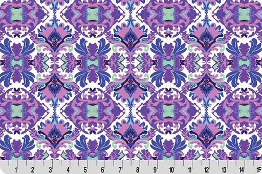 [SF43804] Quilting Cuddle Wanderlust Damask Blue
