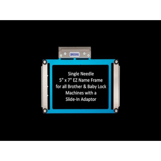 [SAEZ5x7NFSN] Durkee Name Frame for Single Needle Machine