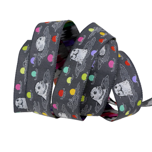 [TK139/22mmCOL1] Graywork Seal the Deal Carbon 7/8" Ribbon