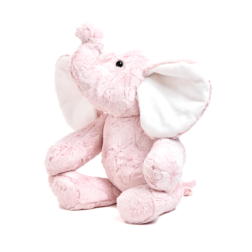 Harper Elephant Cuddle Critter Rose
