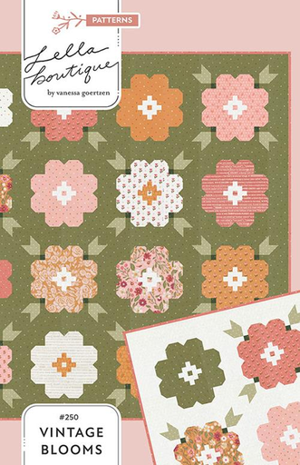 [LB250] Vintage Blooms Pattern