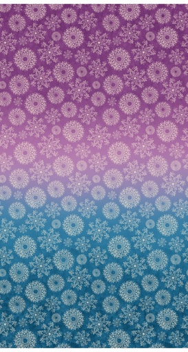 Wishflower Ombre Purple/Blue 16692 66