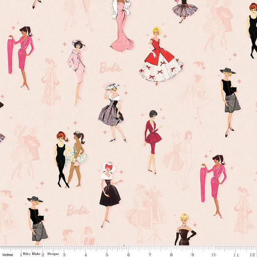 [CD16890BLUSH] Barbie Vintage CD16890 Blush