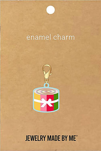 [AA3025813] Fabric Roll Zipper Charm